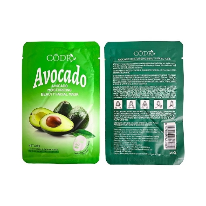ماسک ورقه‌ای صورت مرطوب کننده آووکادو کدر codr-بلوآرایشی